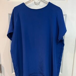 Vintage Fashion Attitudes Woman top 18W Royal Blue